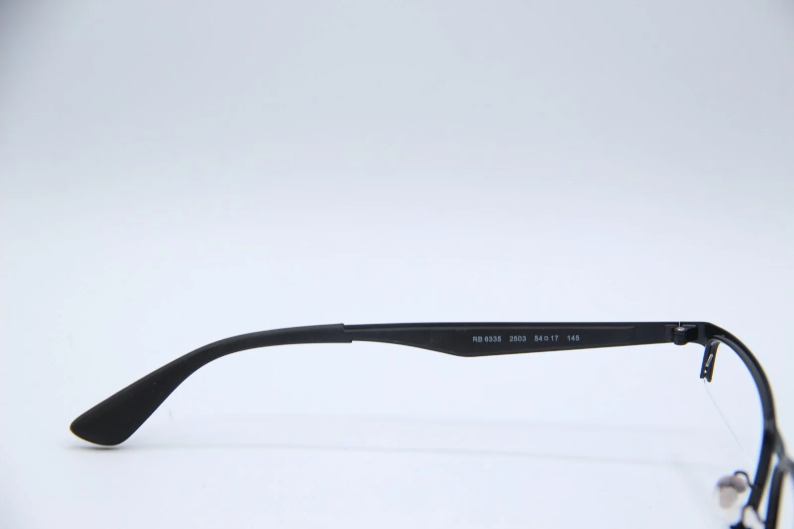 NEW RAY-BAN RB 6335 2503 BLACK AUTHENTIC DESIGNER EYEGLASSES 54-17 4