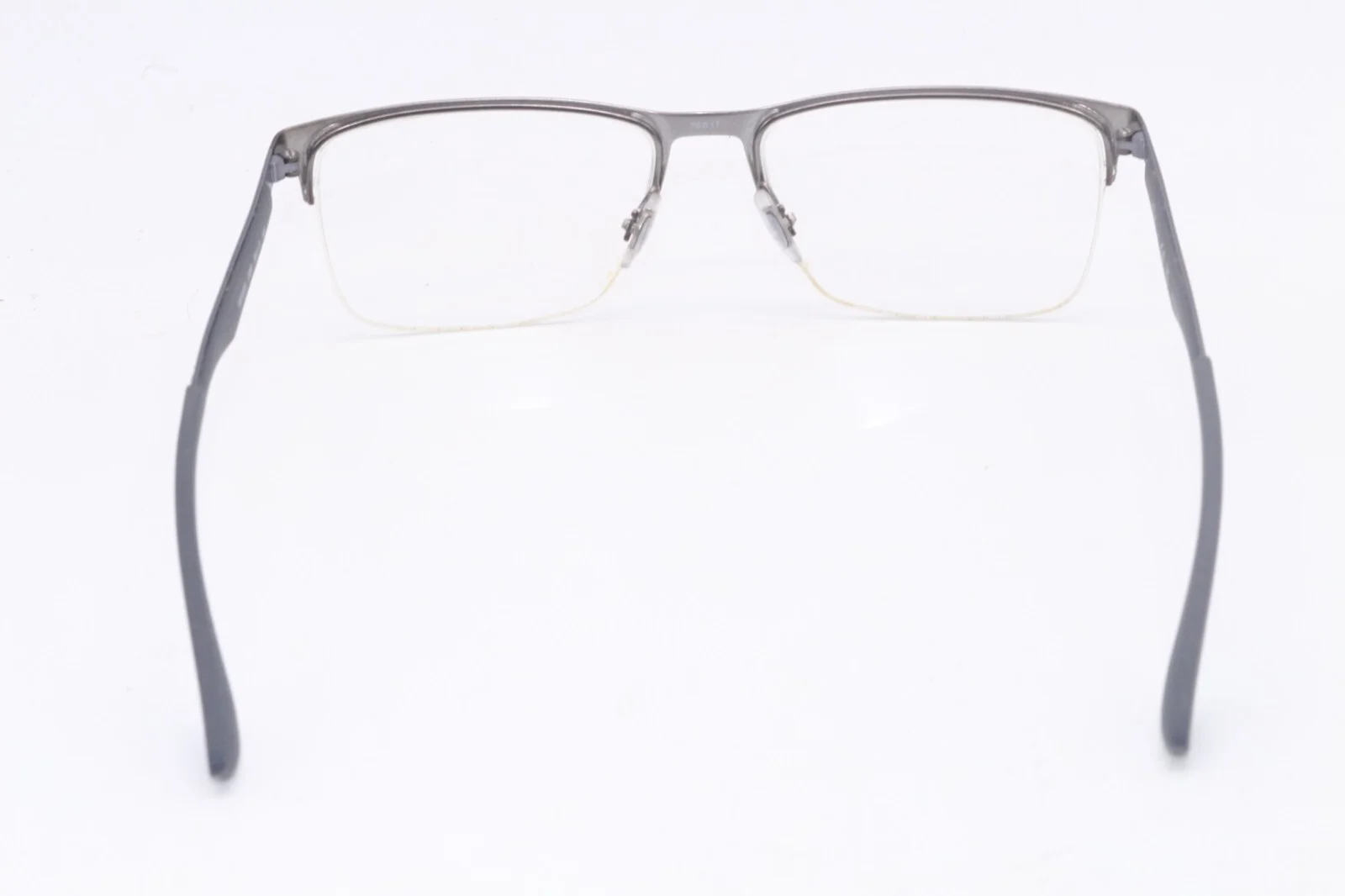 NEW RAY-BAN RB 6335 2855 GUNMETAL GREY AUTHENTIC FRAMES EYEGLASSES 56-17 2
