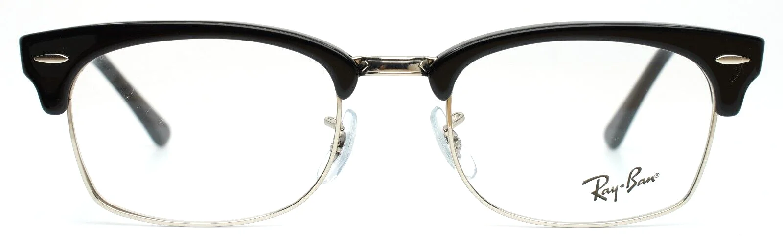 RAY BAN RB3916-V 2000 Mens Black Square Clubmaster Eyeglasses 52-21-145 B:38 2