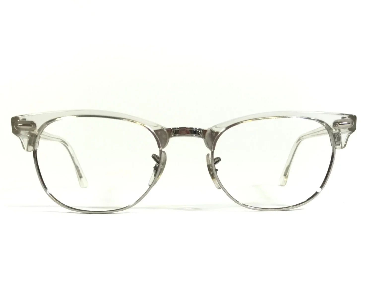 Ray-Ban RX5154 5762 Eyeglasses 51mm Transparent-Gold / Clear Demo Lens 4