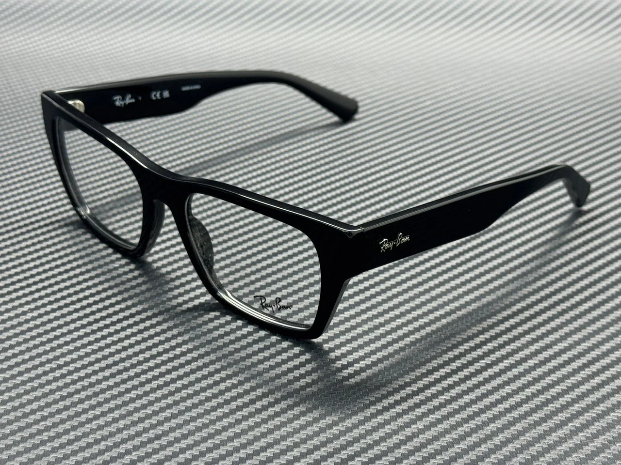 RAY BAN RX5448 2000 Black Unisex 55 mm Eyeglasses