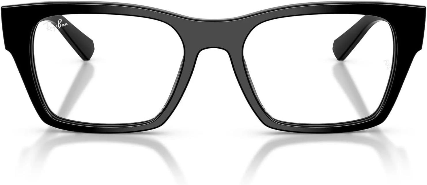 Ray-Ban RX5448 2000 Eyeglasses 55mm Black / Clear Demo Lens 3