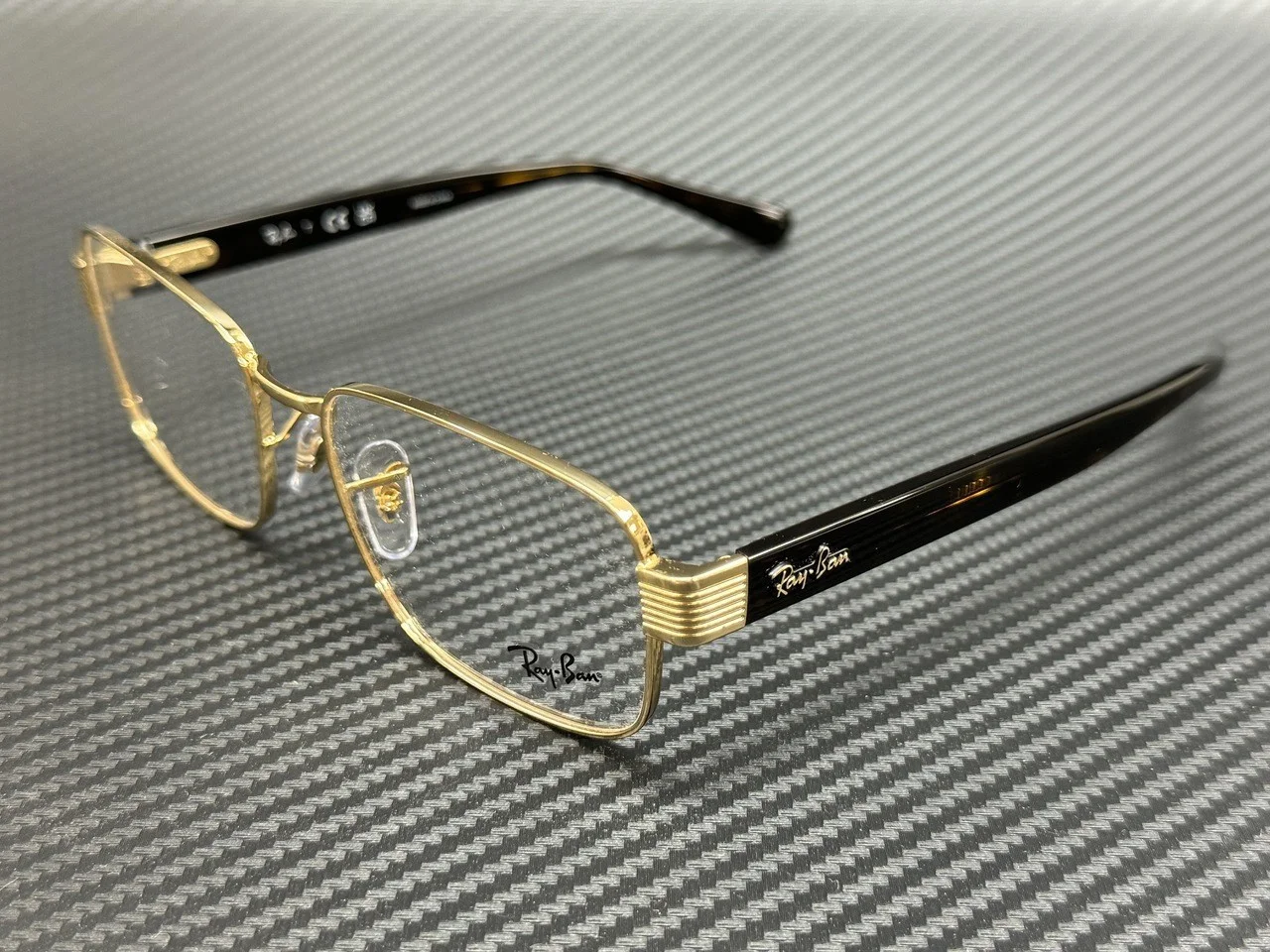 RAY BAN RX6529 2500 Arista Gold Unisex 54 mm Eyeglasses